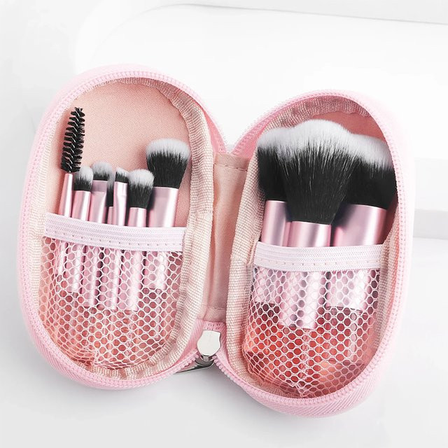10-teiliges Mini-Make-up-Pinsel-Set für Gesicht und Augen - Bild 1