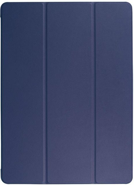 Smart Cover Hülle für Apple iPad Pro 12,9 Zoll 1. Generation aus PU-Leder mit hartem Ständer in Dunkelblau - Bild 1