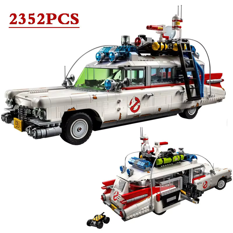 Moc Ghostbusters Ecto-1, Modellbausatz, 2352 Teile - Bild 6