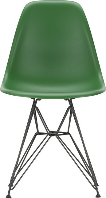 Vitra DSR Eames Plastic Side Chair in Grün aus Polypropylen mit mattem Finish - Bild 1