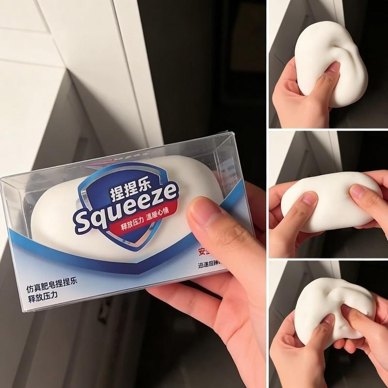 Topmix Squishy Seifen Spielzeug, Weich zum Drücken, Stressabbau - Bild 3