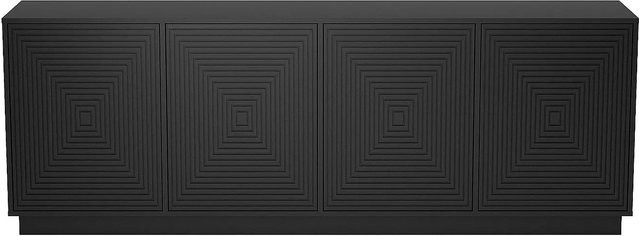 Sideboard Mezulia Vente-unique Schwarz Breite: 199,8 cm - Bild 1