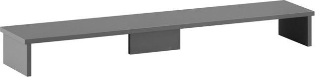 Monitoraufsatz Smash von Möbelpartner in Anthrazit, B/H/T: 110 x 12,7 x 20 cm - Bild 1