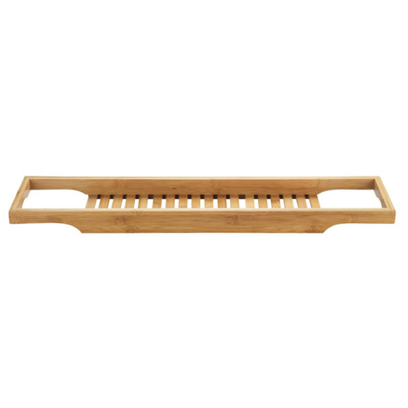 WENKO Badewannenablage Bambusa aus Bambus in Braun, B/H/T: 70 x 15 x 16 cm - Bild 3