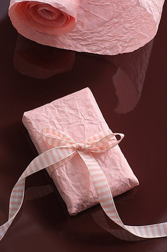 Jotex Crumple Rechteckiges Papier in Pink Modern - Bild 1