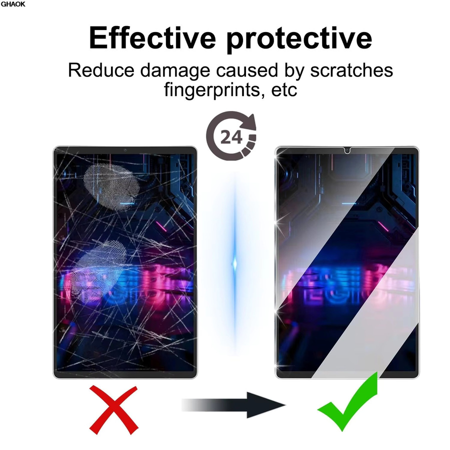 Transparentes gehärtetes Glas als Displayschutzfolie für Lenovo Legion y700 Gen 5 2026 - Bild 3