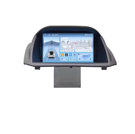 MOOKAKA Android 14 Multimedia-Player mit 7-Zoll-Bildschirm und GPS für Ford Fiesta mk5 mk6 (2009-2017), Schwarz - Bild 2