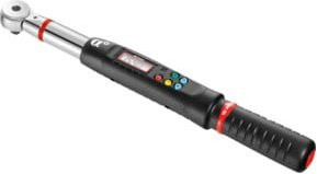 Facom Elektronischer Drehmomentschlüssel S.372V mit Drehmomentanzeige und abnehmbarer Knarre, Schwarz, 6,7 - 135,0 Nm - Bild 1