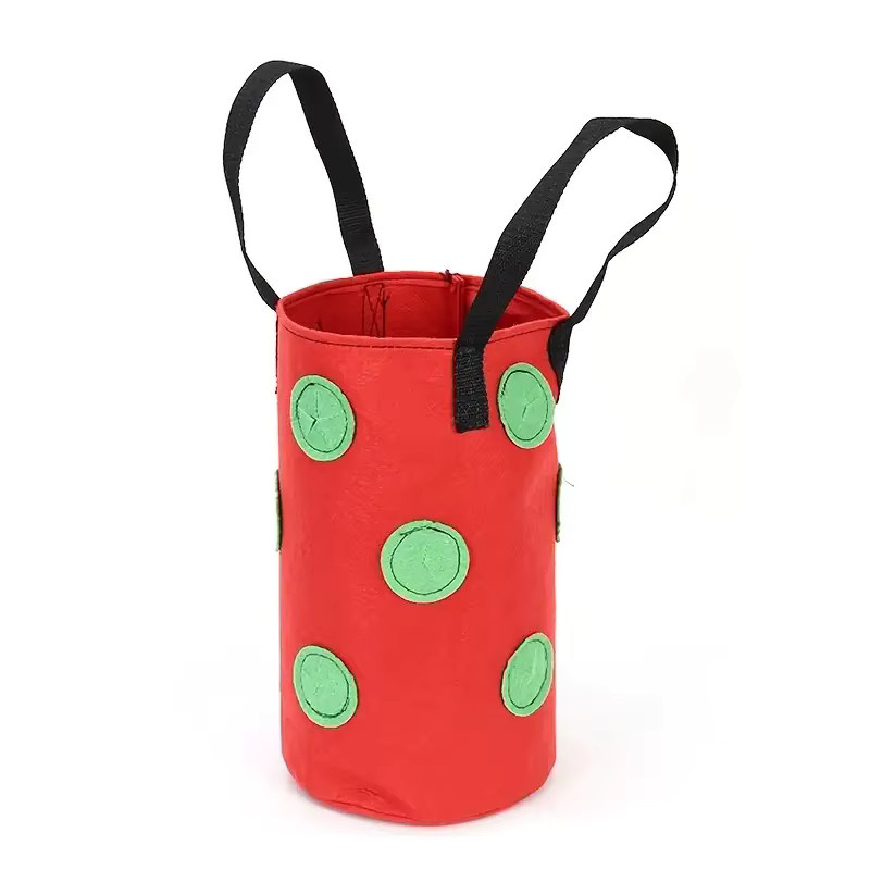 FLOWERS SPRAL Grow Bag Pflanzbeutel aus Kunststoff in Schwarz für den Gemüse- und Obstgarten, B/T/H: 35,0 x 20,0 cm - Bild 1