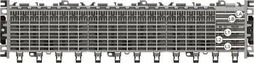 ABB Smissline TP Starterpaket 56 PLE Distribution Board, 125A, Grau - Bild 1