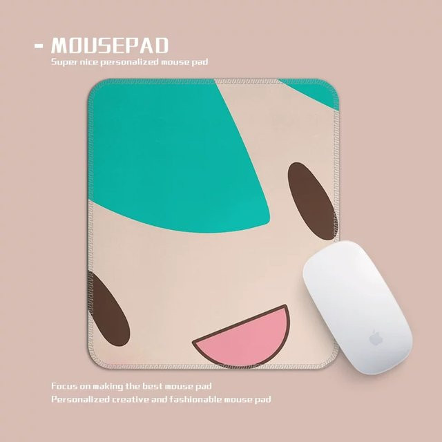 Potdemiel Mauspad Hatsune Miku aus PU-Leder in Multicolour - Bild 1