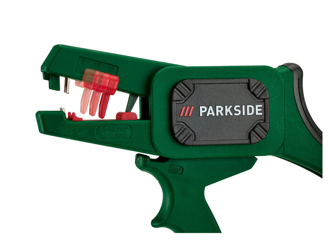 PARKSIDE Koaxial Abisolierwerkzeug Abisolierzange in Grün - Bild 4