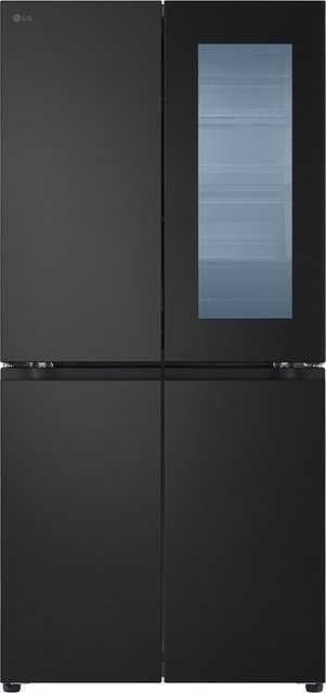 LG SLIM Multi-Door Kühlschrank Instaview GMV860EPDE in Schwarz mit No-Frost und Kompressor-Technologie - Bild 1