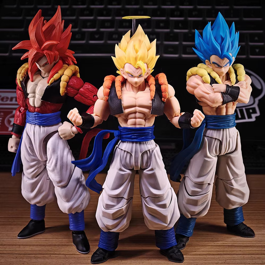 Bandai Gogeta Black Chicken Weste Kleidung, Actionfigur Modell, Zubehör - Bild 3