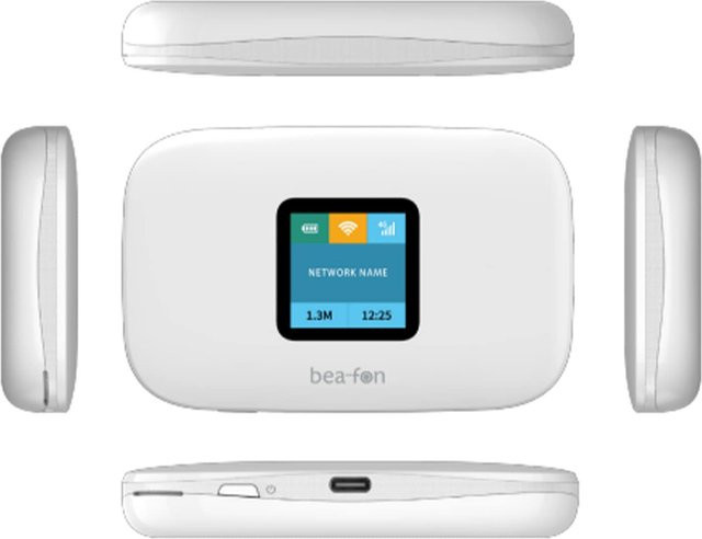 Beafon MR2 4G Mobiler Router mit Wi-Fi in Weiß - Bild 1