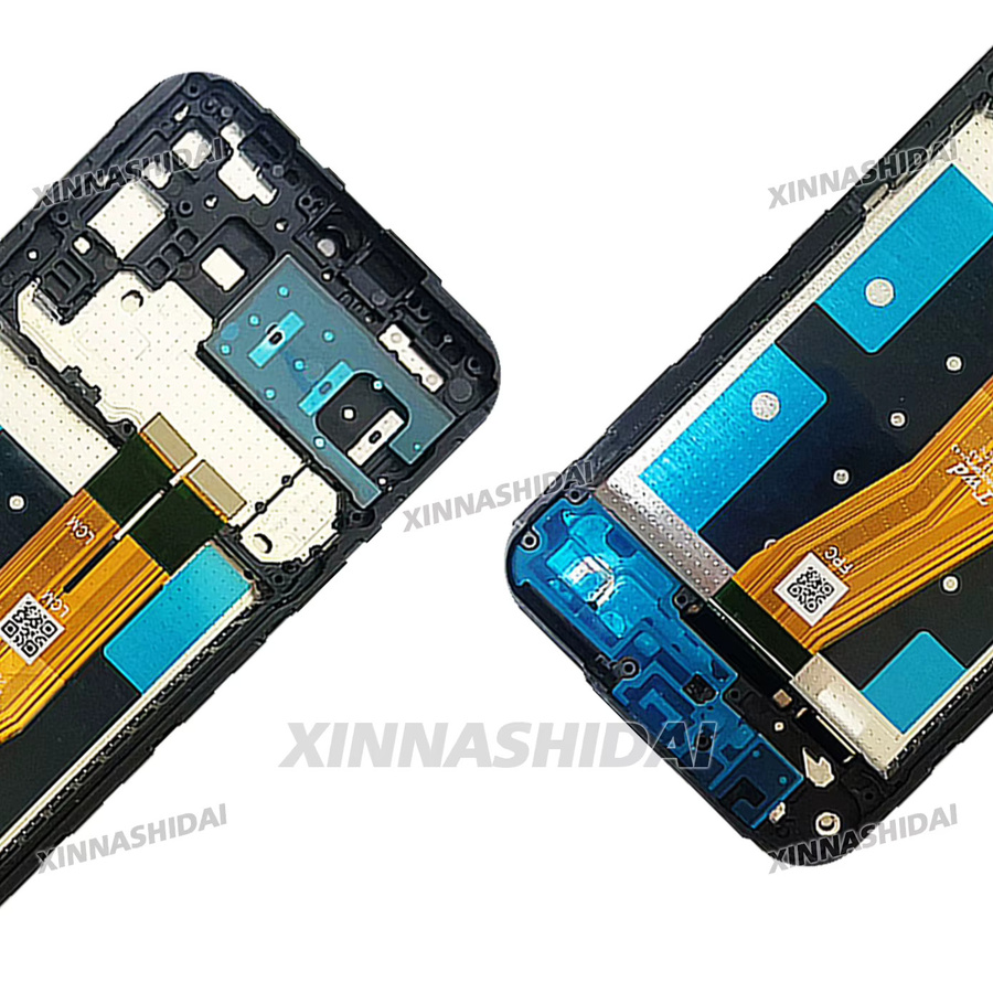 uozzini LCD Display Touchscreen Digitizer Montage mit Rahmen für Samsung Galaxy A14 4G, 6,6 Zoll, Schwarz - Bild 2