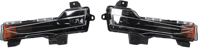 Aimo LED Nebelscheinwerfer Set Schwarz für Tesla Model 3 2017-2023 US Version, 1 Paar Links und Rechts, Ersatz für 1077391 00 E - Bild 1
