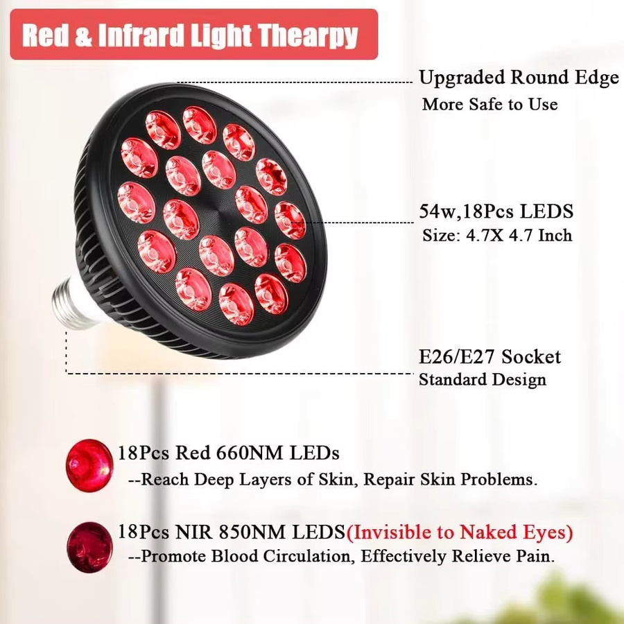 ZONGKUNG Rotlichttherapie-Lampe für das Gesicht, Unisex - Bild 6
