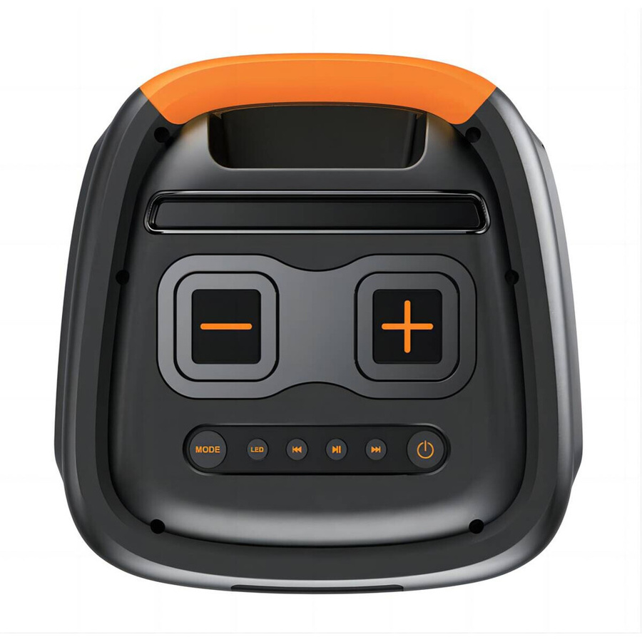 Denver TSP-456 Bluetooth Karaoke-Anlage mit Trolley-Funktion und Mikrofon, schwarz, B/H/T: 29 x 64 x 30 cm - Bild 2