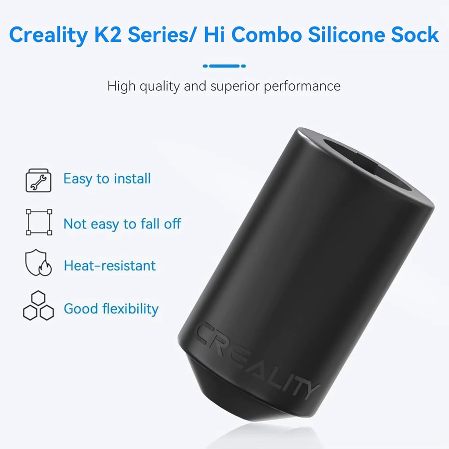 Creality Silikonsocke als Silikonhülle für K1C, K1, K2 sowie MK8, MK9, CR10, Ender 3, Ender 5 und Ender 7 3D-Drucker - Bild 3