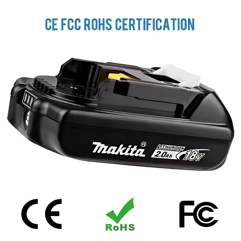 Makita BL1820B 18V Li-Ionen-Akku 2Ah in Schwarz - Bild 2