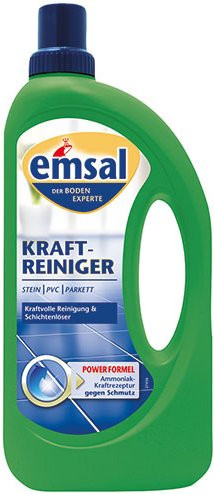 emsa Kraftreiniger Bodenpflege für Stein, PVC und Parkett, 1,079 l, Green - Bild 1