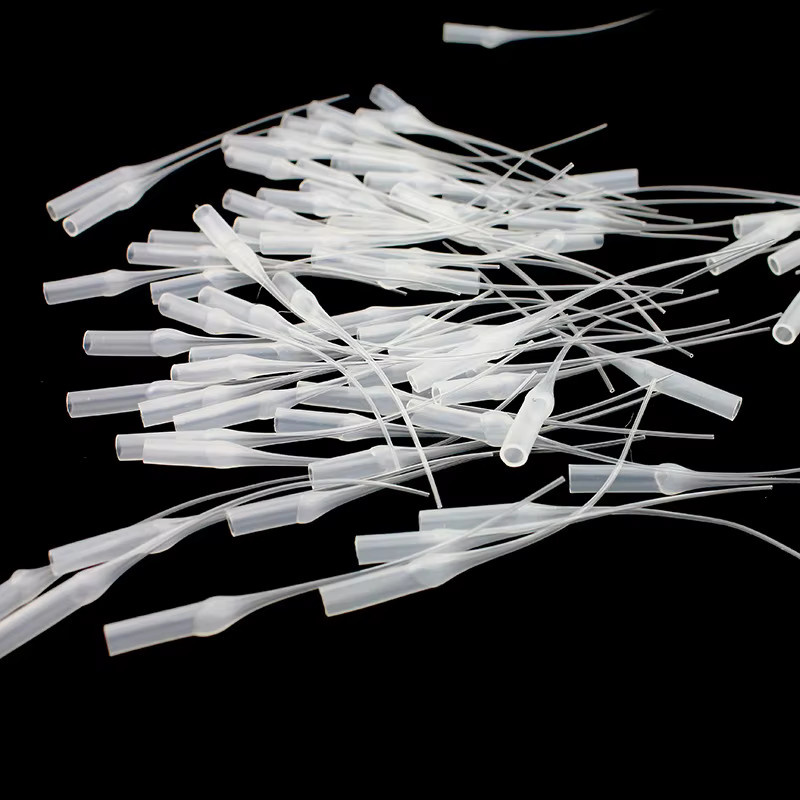 HUXUAN Klebespitzen aus Kunststoff, 100 Stück, transparente Präzisions-CA-Kleberapplikatoren für Kunsthandwerk und Hobbyprojekte - Bild 2
