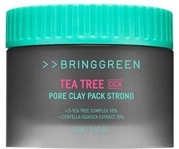 BRING GREEN Teebaum Cica Poren-Tonpackung, 100g, Unreine Haut/Akne - Bild 1