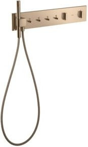 Hansgrohe ShowerComposition UP-THM Fertigset Duschpaneel für 4 Verbraucher in Poliertes Rotgold - Bild 1