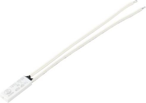 TRU Components TB02-BB8D-40 Temperatur-Wächter 0 bis +160°C radial bedrahtet 1 Öffner in Weiß - Bild 1
