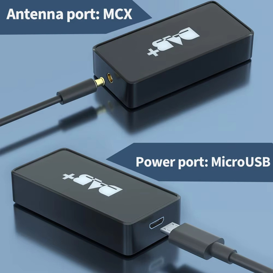 AKAMATE DAB+ Antenne für Android Autoradio mit USB-Adapter, GPS-Stereo-DAB-Empfänger und automatischem Scan in Schwarz - Bild 4