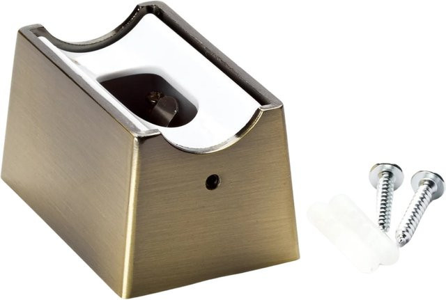 Orion Lightstyle Lampenfassung S14D aus Metall in Antikmessing - Bild 1