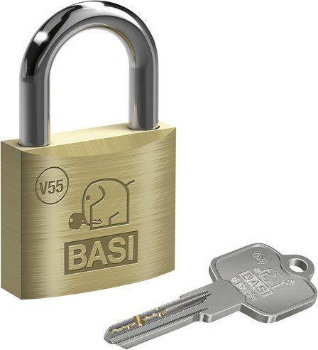 BASI Profilzylinder V55 aus Messing in Gold - Bild 1