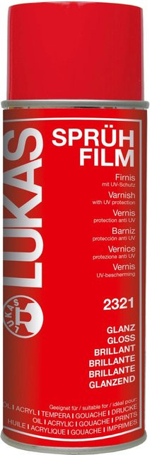Lukas Sprühfilm Glanz Rot 400 ml - Bild 1
