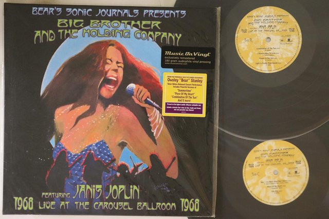 Big Brother & The Holding Company - Live At The Carousel Ballroom 1968 LP Schallplatte von Music On Vinyl in Grau - Bild 1