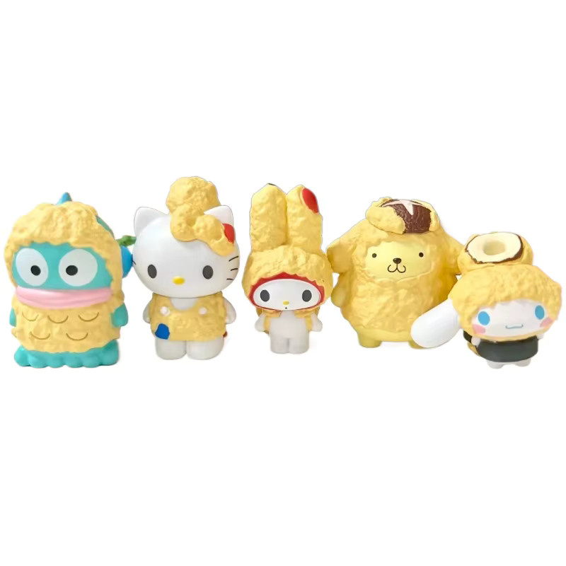 Sanrio KT Cat Tempura Blind Box, Melody Pudding Dog, Einzelfigur - Bild 5