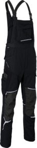 Kübler Latzhose BODYFORCE PSA 2 Form 3125 in Schwarz mit Reflexstreifen und Cordura - Bild 1