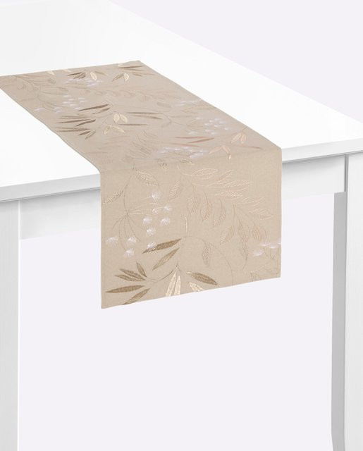 Tischdecke Heine in Beige aus 100% Polyester - Bild 1