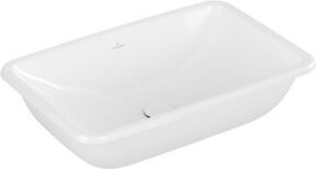 Villeroy & Boch Einbauwaschbecken Loop & Friends aus Keramik, weiß, B: 67,5 cm, T: 45 cm, mit Überlauf und ohne Hahnloch - Bild 1