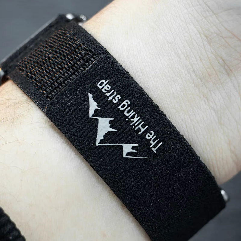 CAOWTAN Uhrenarmband Nylon, Schwarz, Unisex - Bild 5