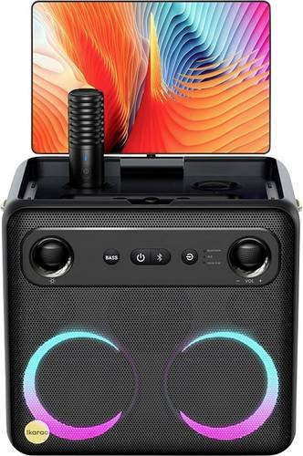 Ikarao Break X2 Karaoke-Anlage mit Touchscreen, Bluetooth und Wi-Fi, Schwarz, 600 W - Bild 1
