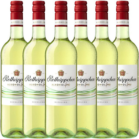 Rotkäppchen, alkoholfreier Wein, Riesling, Weißwein, 6 x 0,75 l