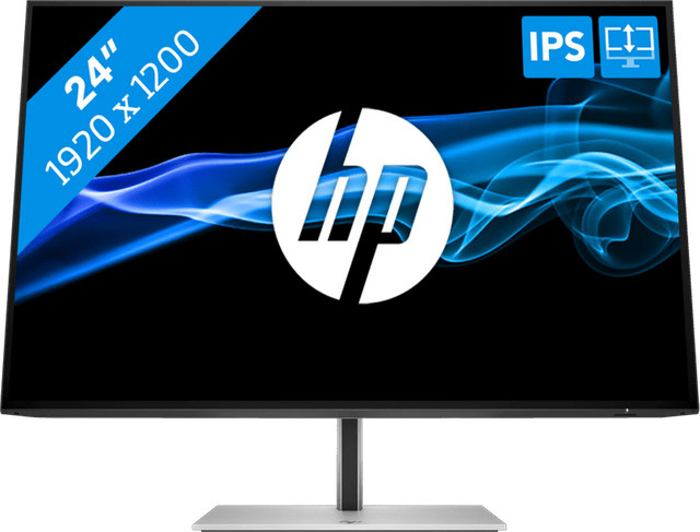 HP Series 7 Pro 724pn LED-Monitor 24 Zoll WUXGA IPS 100 Hz Schwarz Silber - Bild 2