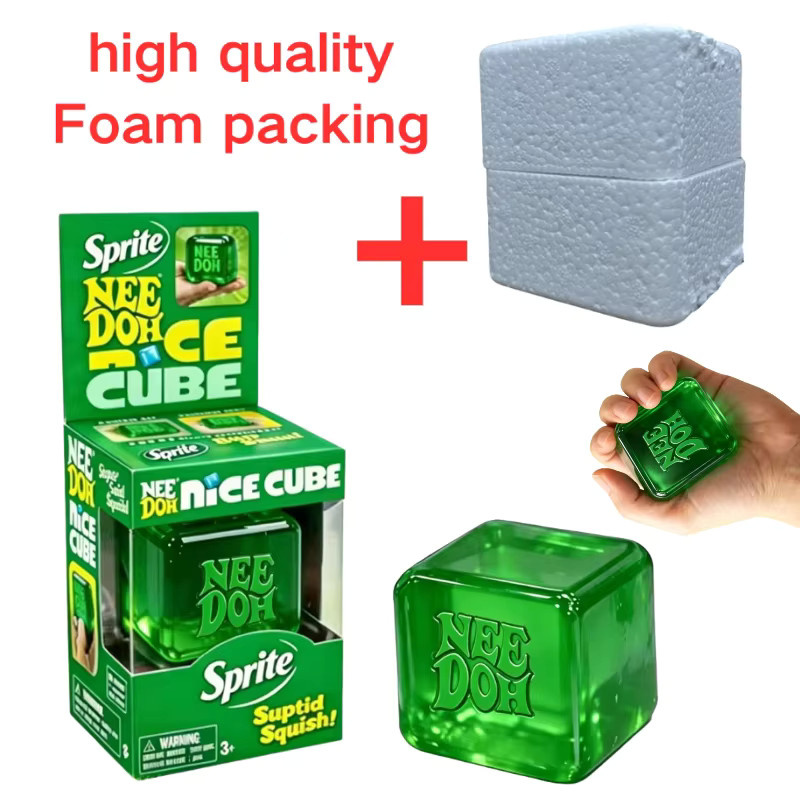 Schylling Nee DoH Nice Cube, Weicher Sensorischer Würfel, Fidget-Spielzeug - Bild 6