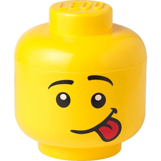LEGO Aufbewahrungsbox Storage Head Silly in der Größe Klein - Bild 1