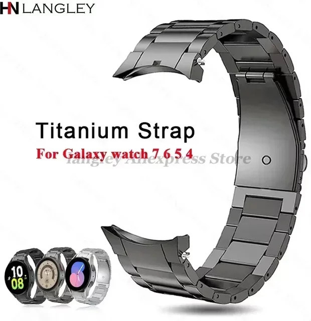 Uhrenarmband Titan, Edelstahl, Unisex - Bild 1