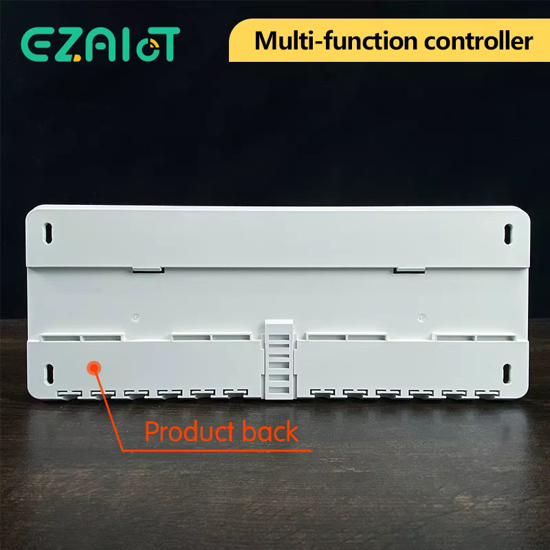 EZAIOT Intelligentes WiFi Tuya Thermostat-System für Bodenheizung und Warmwasser mit 8-Kammer-Ventilantrieb in Weiß - Bild 3