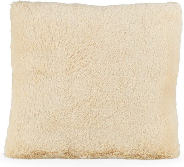 Relaxdays Zierkissen Set aus Polyester in Beige, rechteckig, B/H: 40 x 40 cm - Bild 1