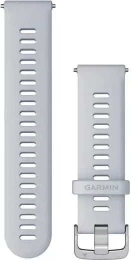 Garmin Uhrenarmband Silikon, Silber, 22 mm, Unisex - Bild 1