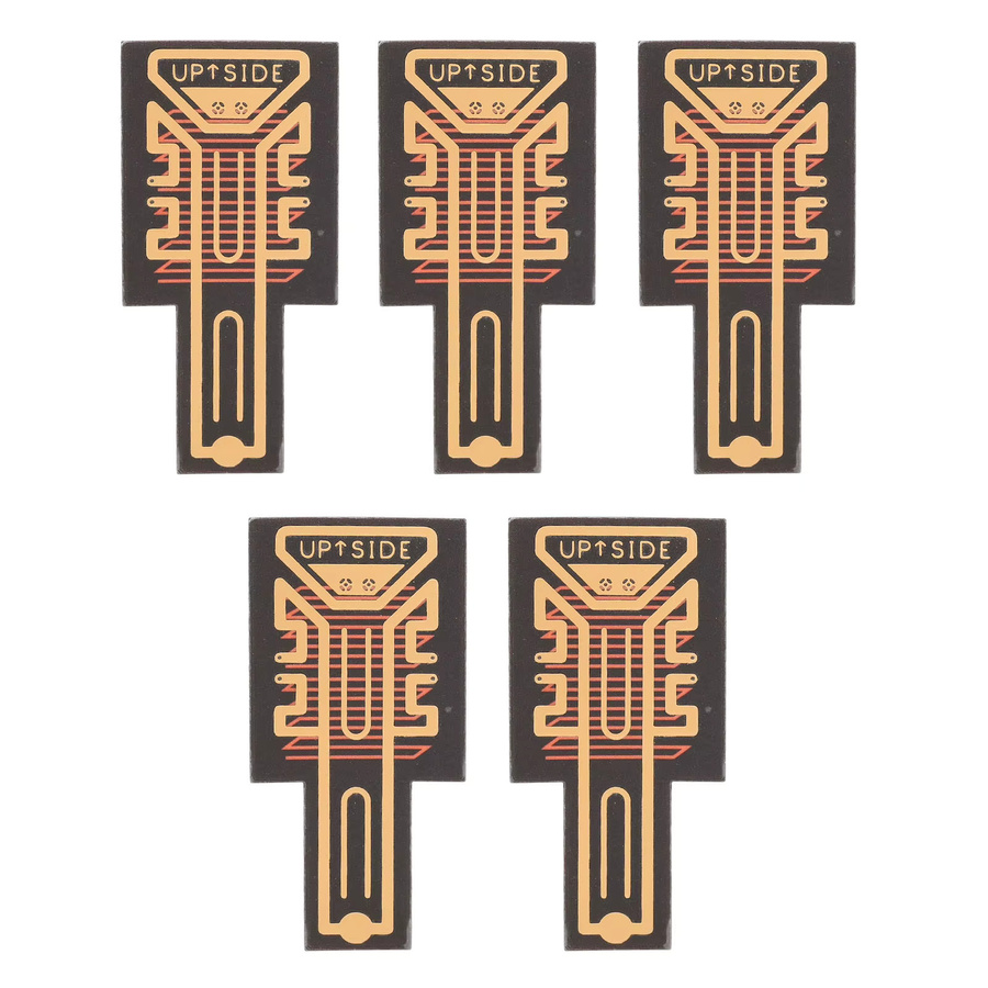 Qiilu Handy Signal Empfang Booster Aufkleber Set, 5 Stück, Gold - Bild 5